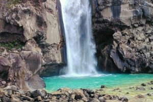 air terjun mangku sakti kalsium